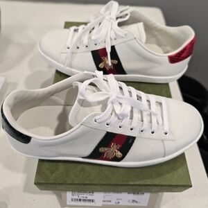 Gucci Green Embossed Shoe Box